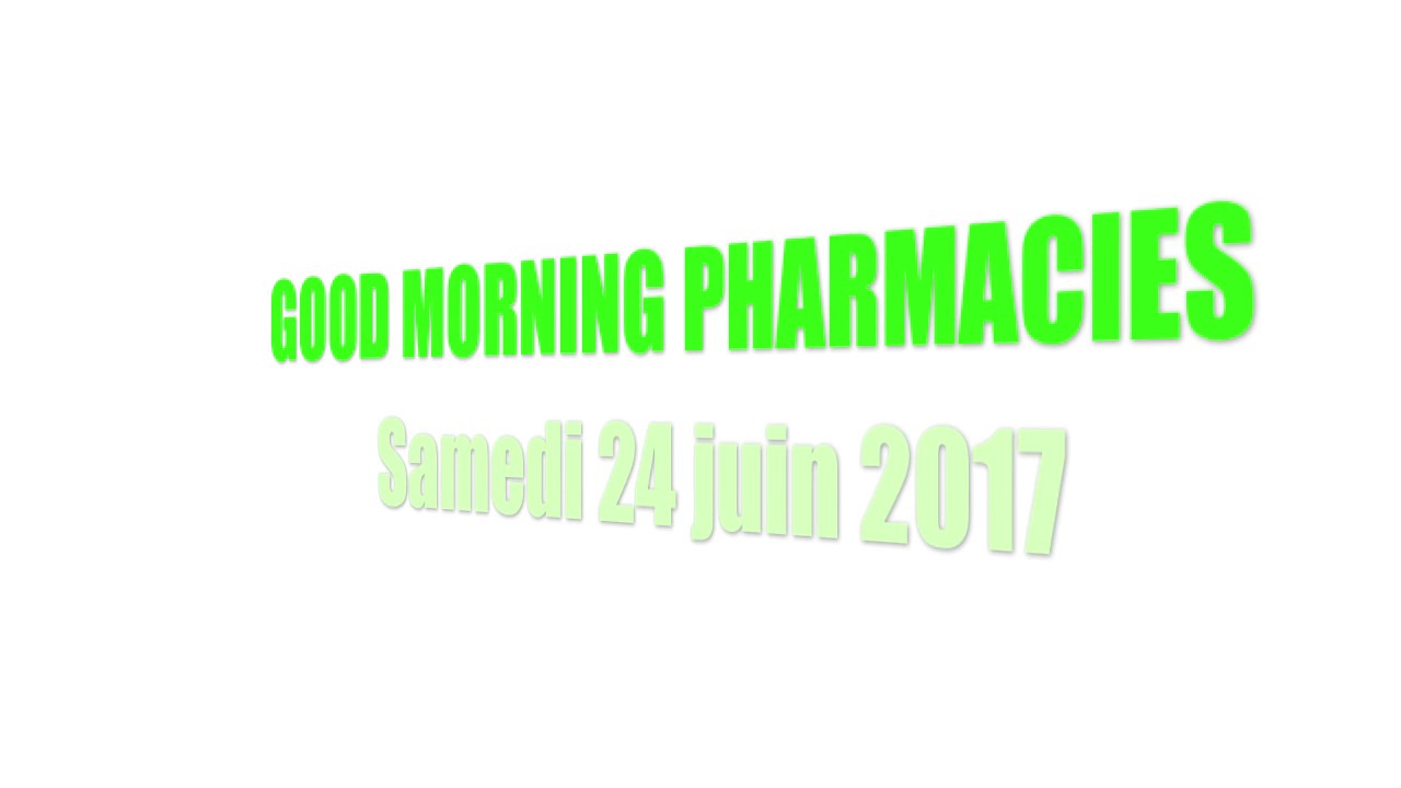 Goodmorningpharmacies24062017    720p