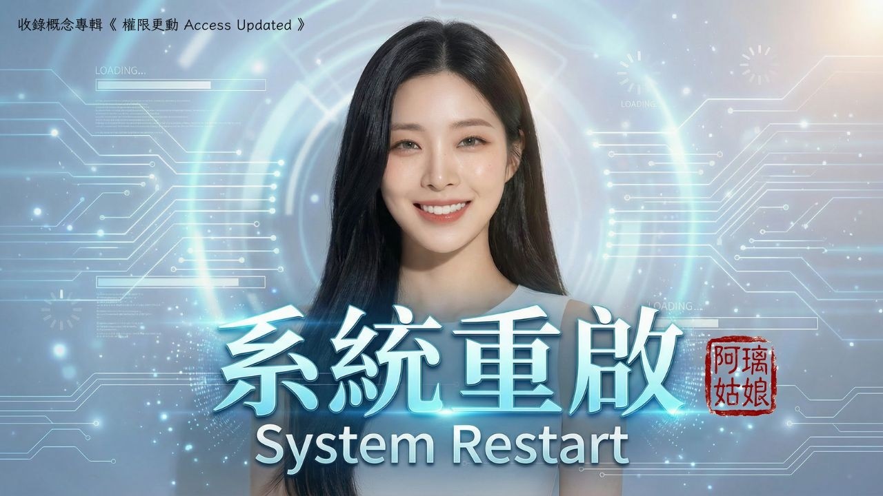阿璃姑娘 Ahli Girl - 系統重啟 System Restart  - (Official Music Video)