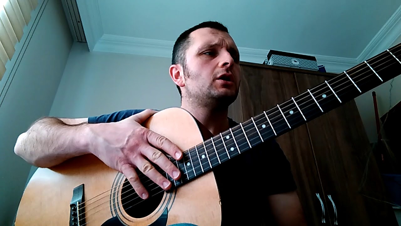 Gitar dersi- 4/4 lük ritim kalıbı.