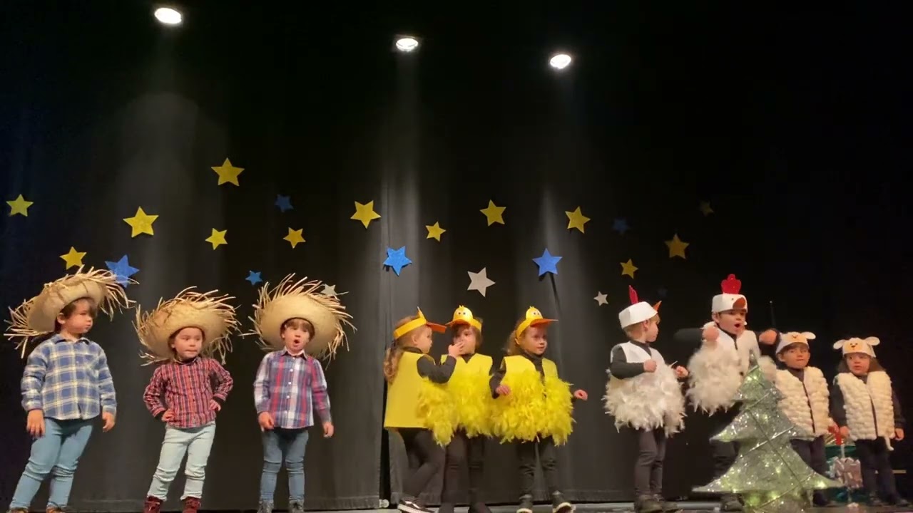 Festival de Navidad 2022. 1º de Infantil “La granja de Juanito Pirulí”