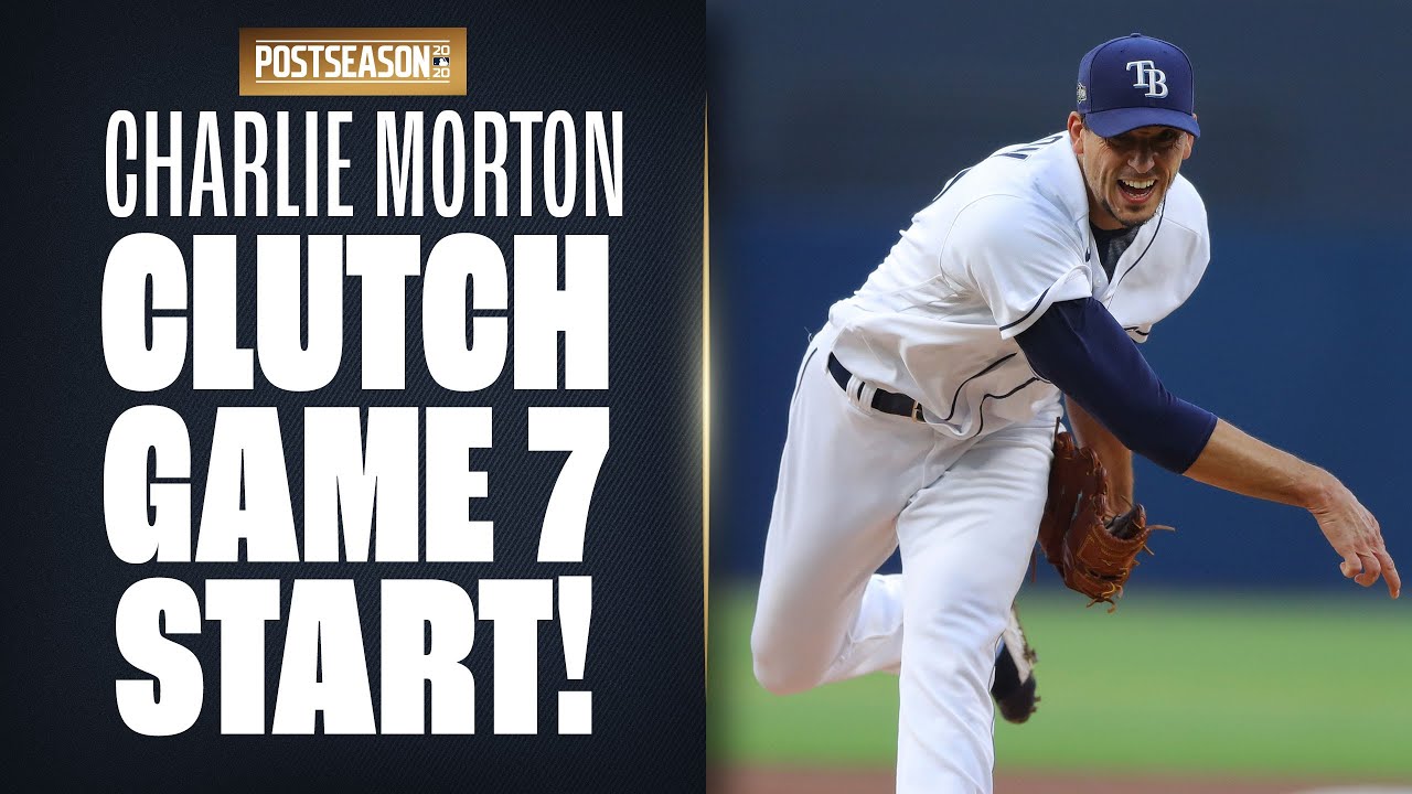 Charlie Morton throws 5.2 shutout innings in CLUTCH Game 7 start to help Rays to World Series!