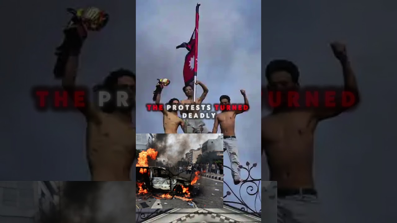 Breaking News: Social media ban sparks deadly protests. #NepalCrisis2025 #nepalprotests #commentary