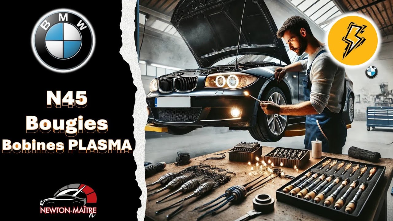 ⚡Bobines DYNAPARTS et Bougies NGK⚡ sur BMW E87 116i N45 115 cv -⚡On refait l'allumage⚡