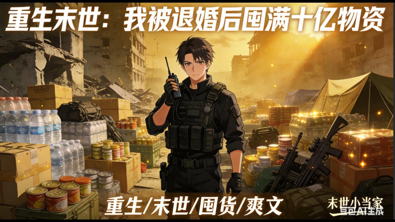 FULL《重生末世：我被退婚后囤满十亿物资》1-25 #小说推荐 #小说推文 #小说漫画 #小说漫画 #小说 #动漫 #动漫解说 #动漫推荐 #动漫动画 #动漫故事 #一口气看完#爽文 
