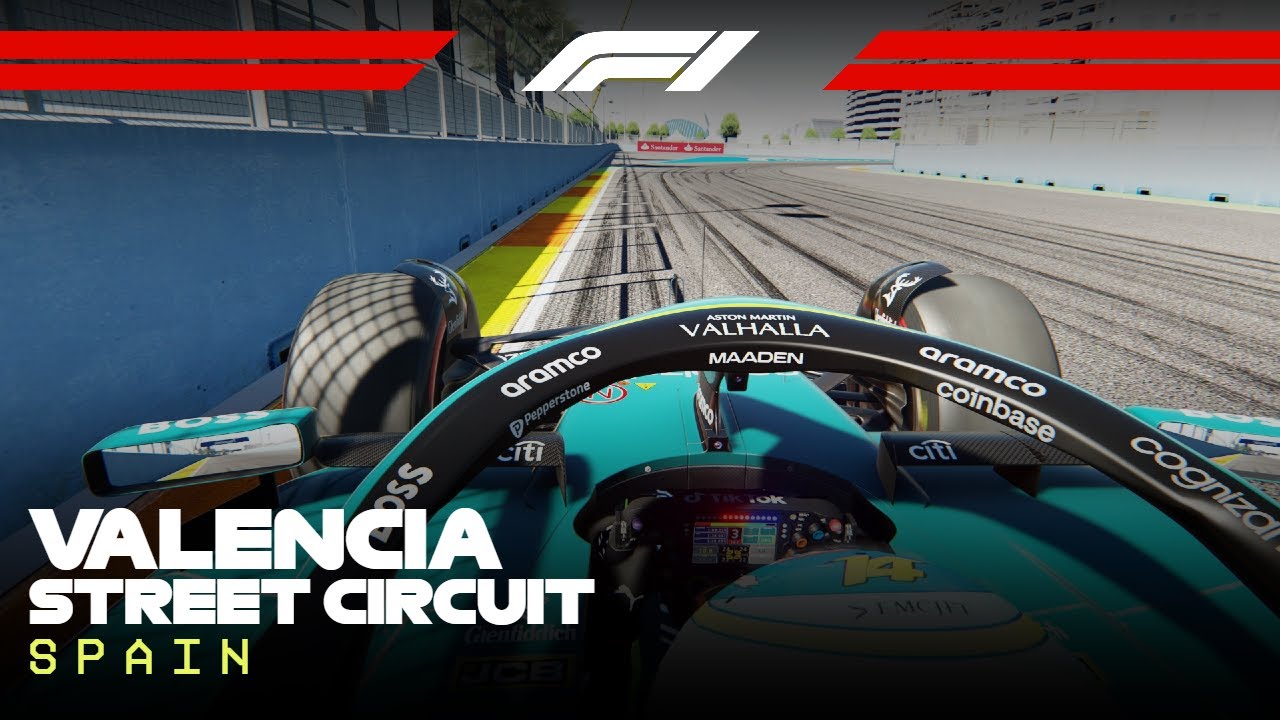 F1 2025 Valencia Street Circuit | Fernando Alonso Onboard Lap
