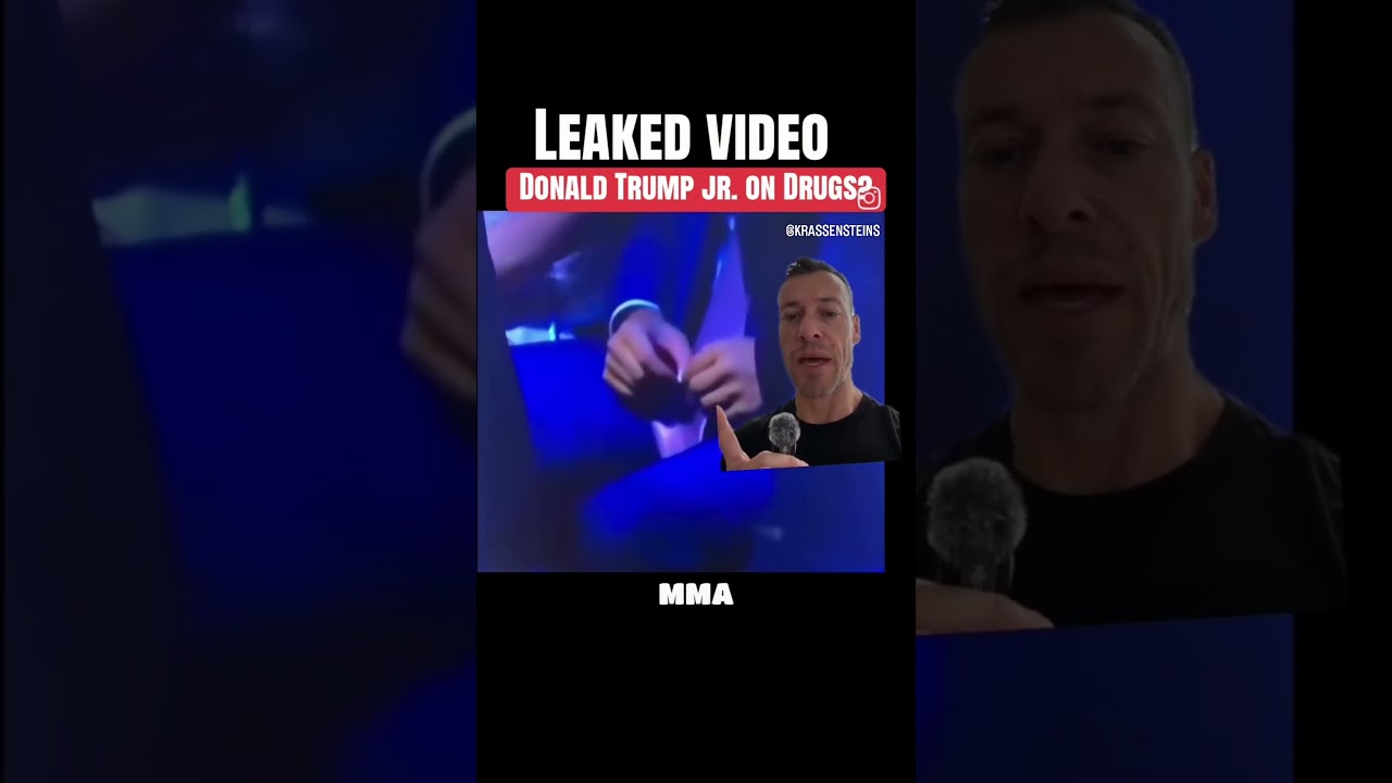 Leaked Trump Jr. Video Has The Internet Asking Questions 👀 #Trump #BreakingNews #Politics