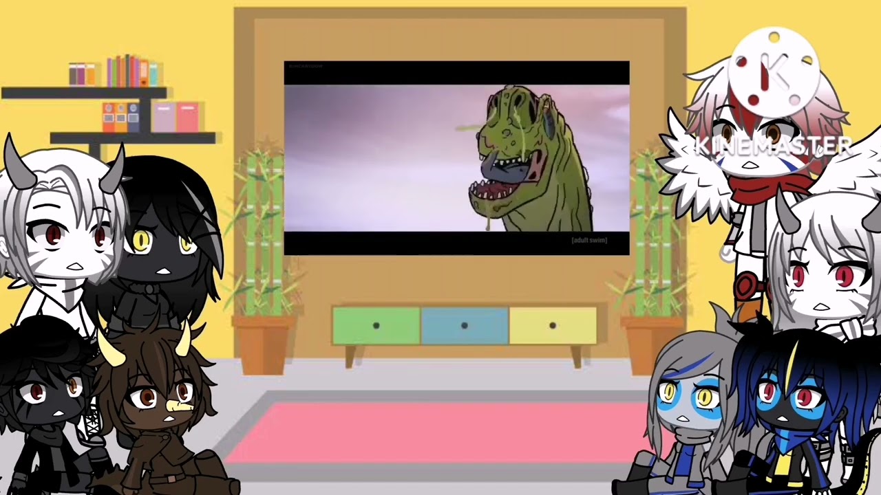 Crías de Jurassic world reaccionan a (Primal:La plaga de la locura) part 1