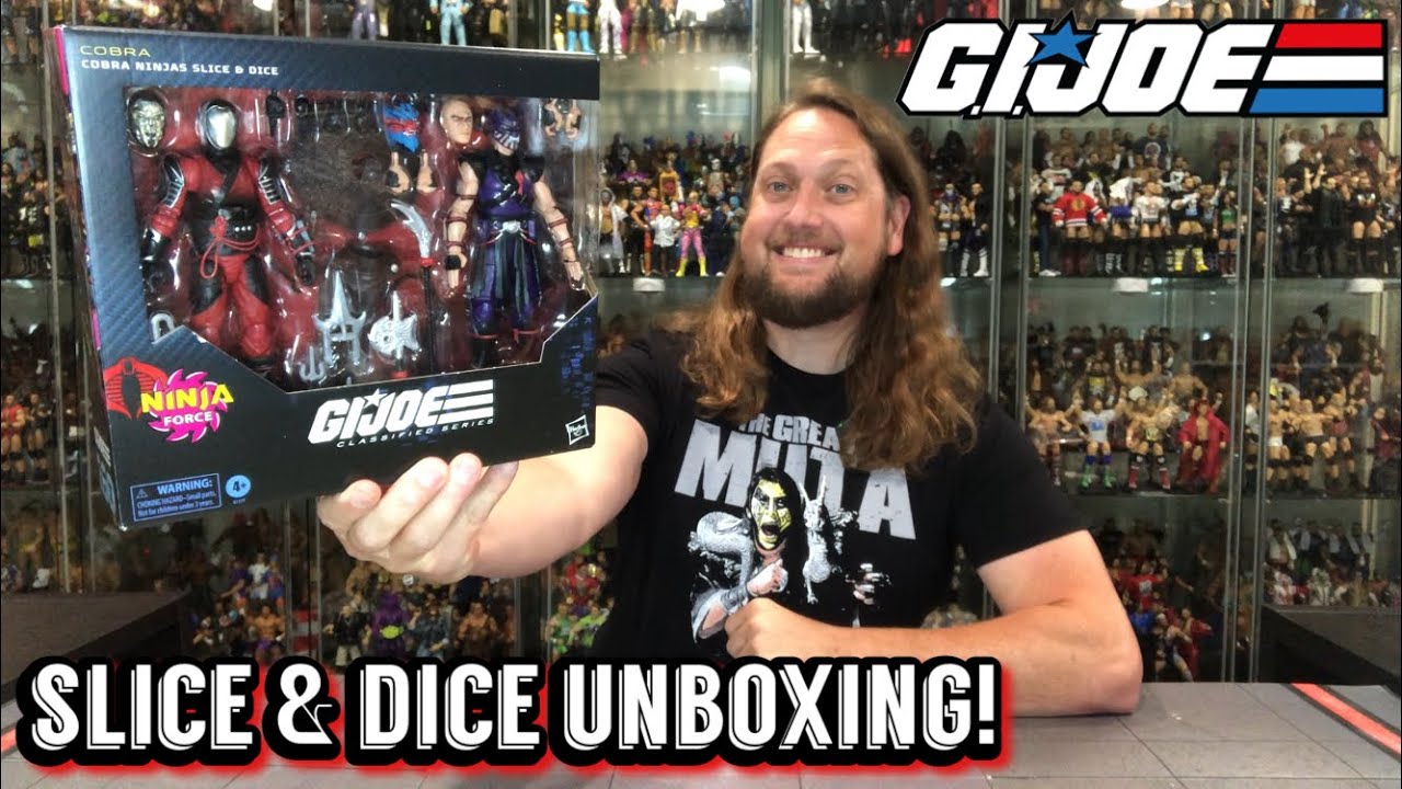Slice & Dice GIJOE Classified Series Unboxing & Review!