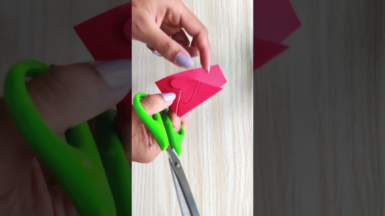 DIY Mother&rsquo;s Day Heart Greeting Card ❤️ | Easy Handmade Card Idea for Mom