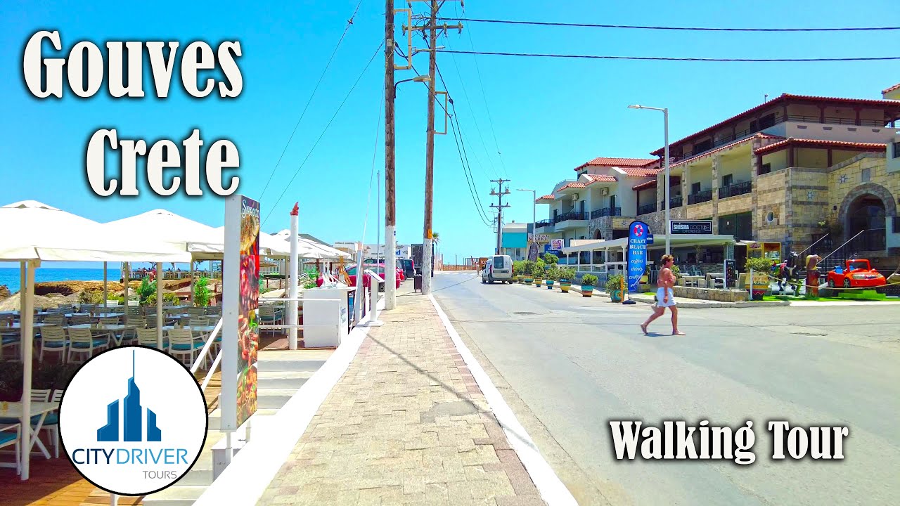 This Will Change How You See Gouves! 🇬🇷 | Crete 4K Tour | City Driver Tours