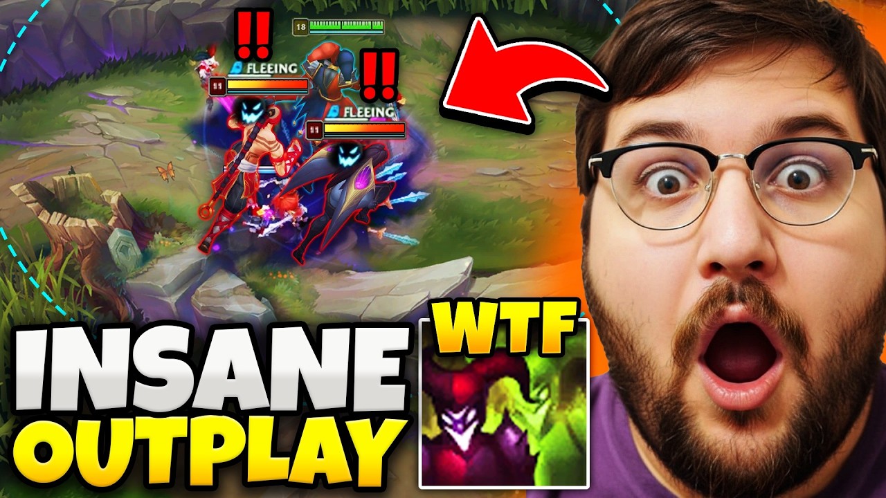 THIS is what 20,000 hours of playing Shaco looks like... (INSANE OUTPLAY AT THE END)