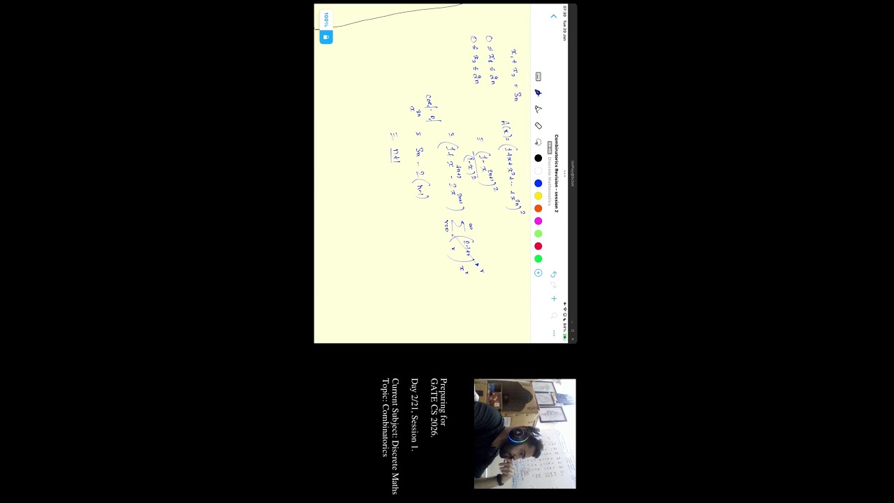 GATE 2026 CS Live Preparation | Discrete Mathematics | IIT Bombay | Day 2/21