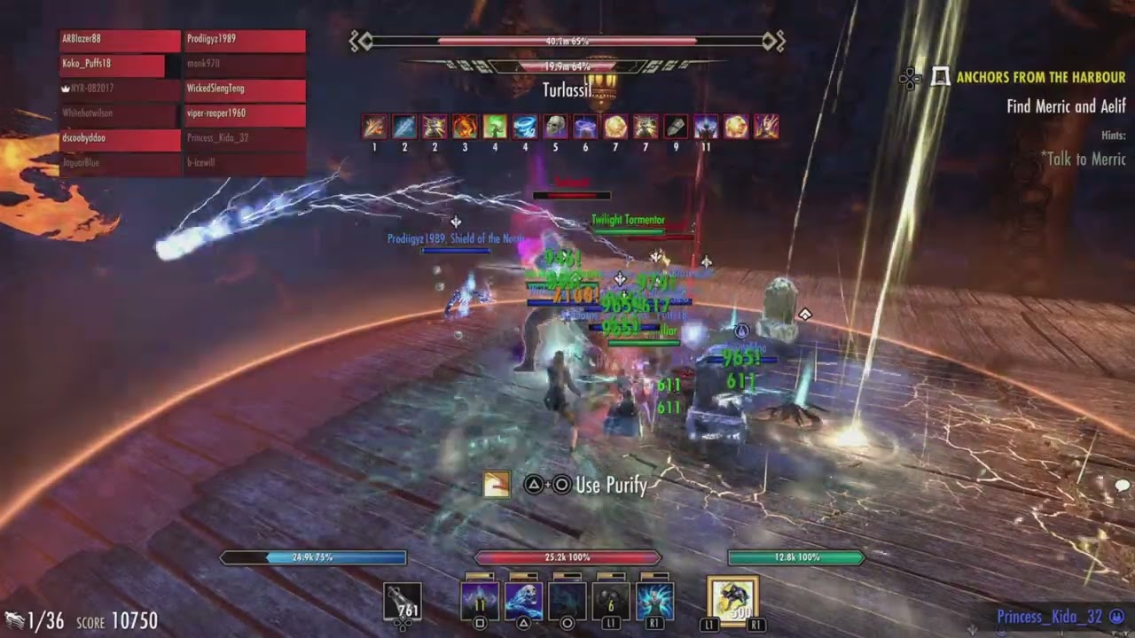ESO - Necromancer - Elemental Catalyst - Veteran Dreadsail Reef Trial First Boss - Lylanar Turlassil