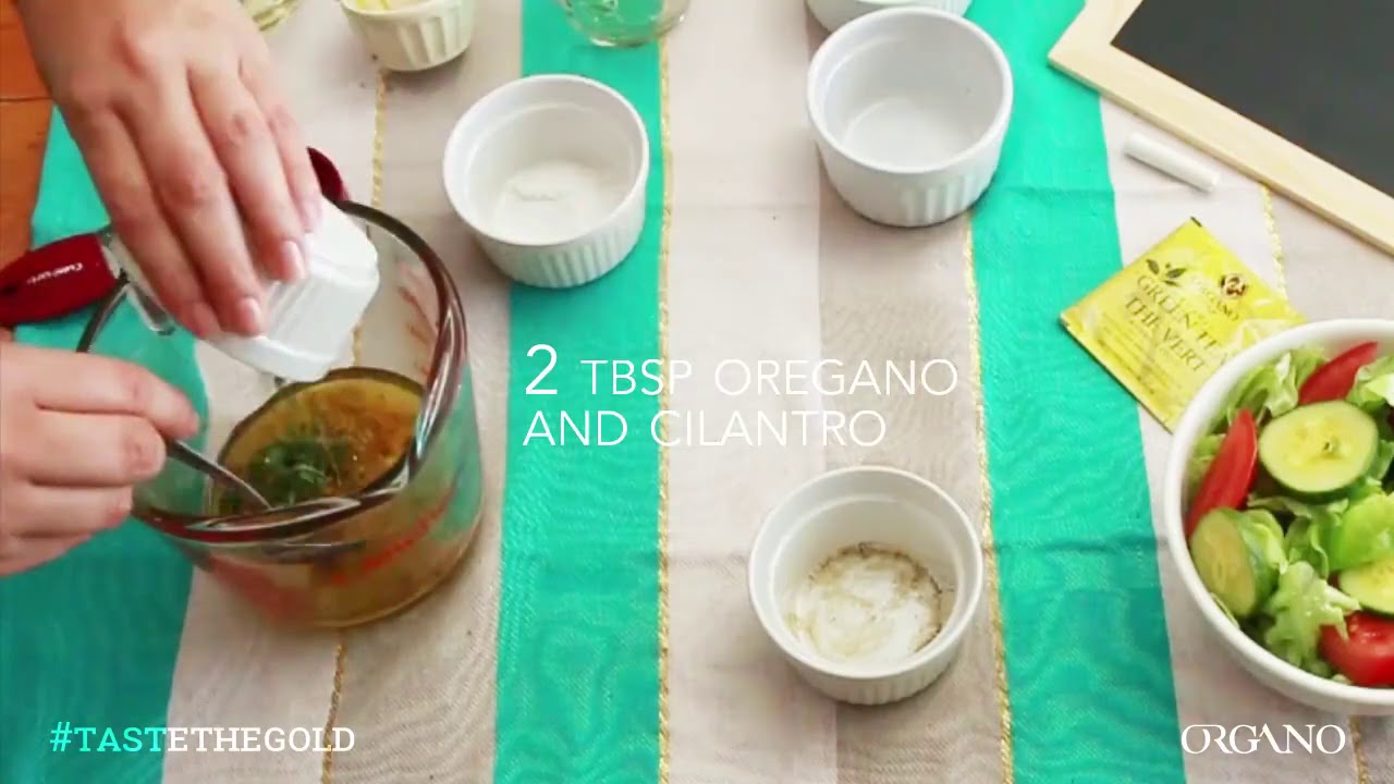 Empowered Cafe | Orlando FL | Organo | This simple ORGANO&trade; Green Tea Vinaigrette will...