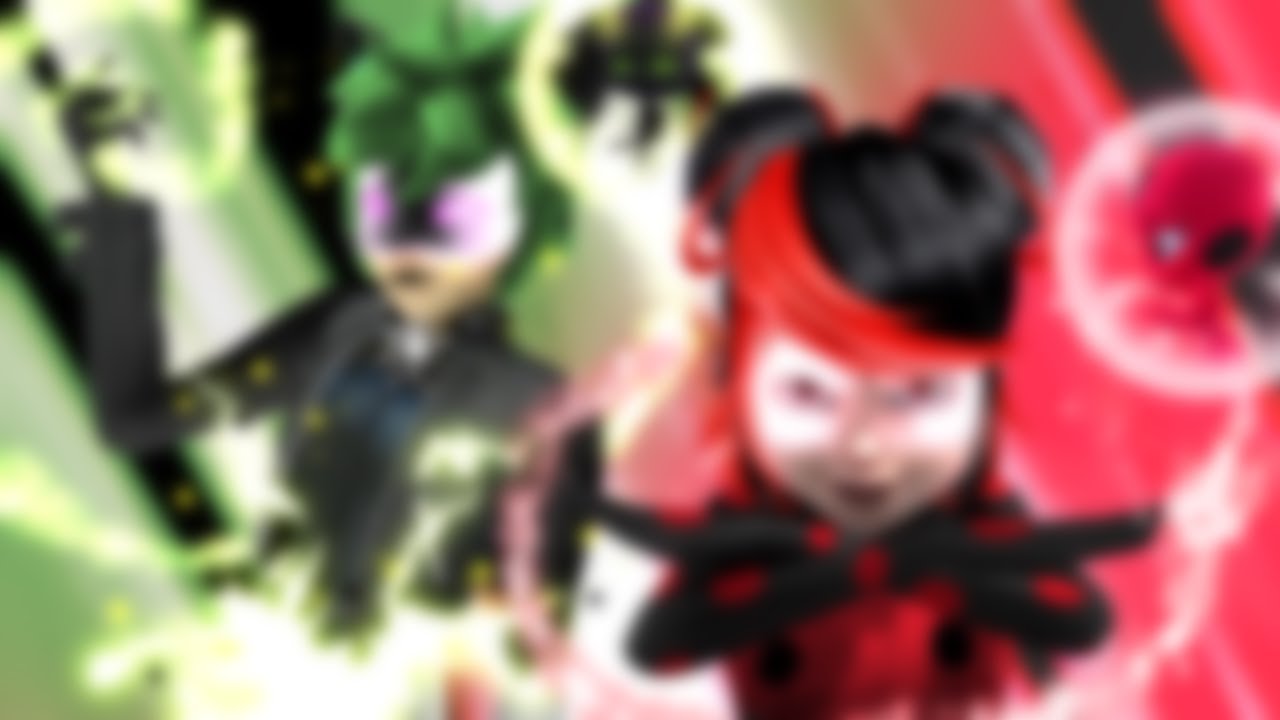 Shadybug and Claw Noir Transformation - Miraculous Speededit