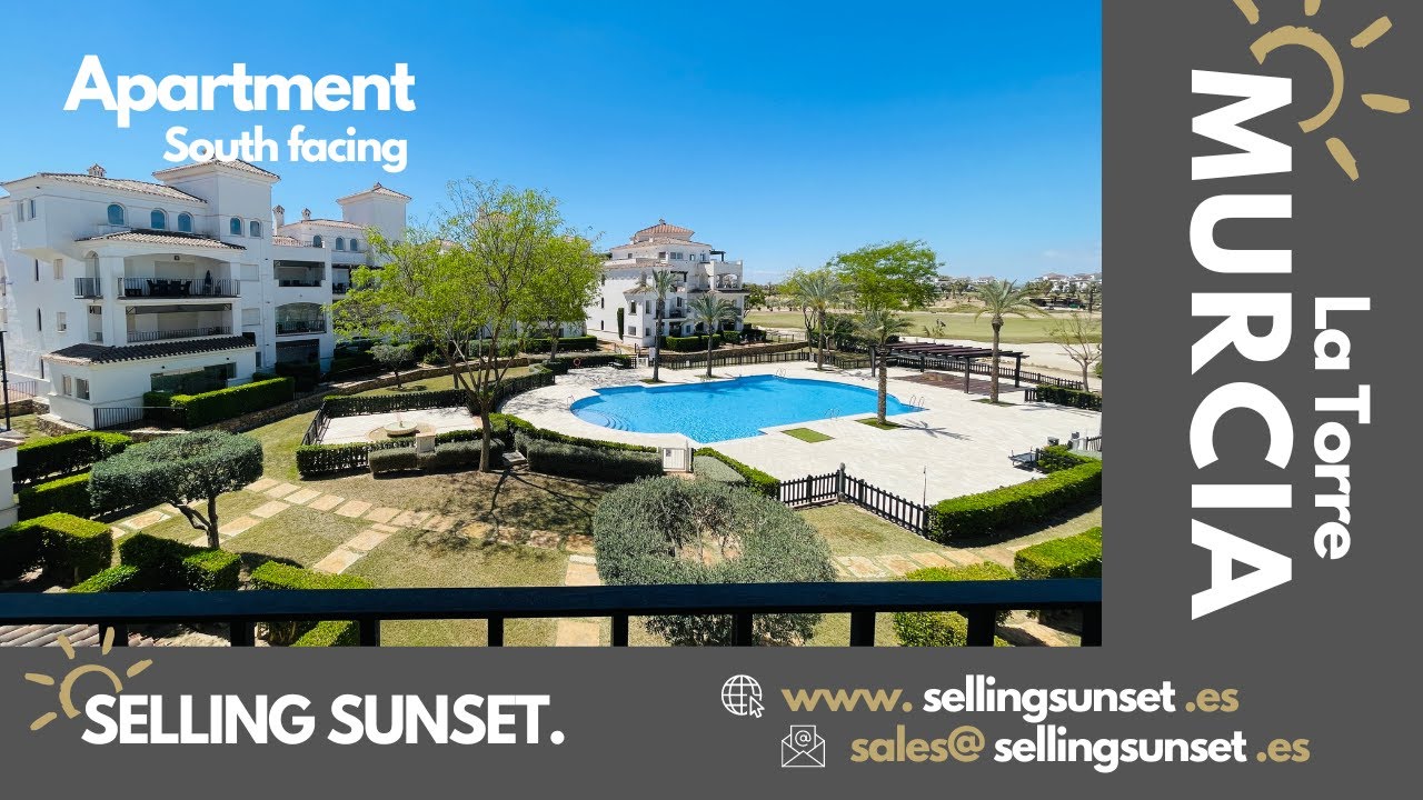 Selling Sunset Murcia, Spain - South Facing Apartment - La Torre Golf Resort
