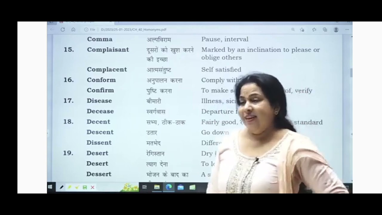Homonym full video // neetu singh