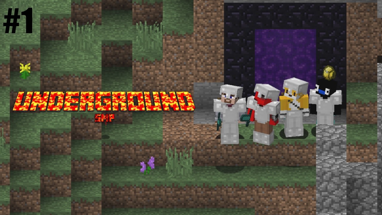 THE UNDERGROUND SMP HAS BEGUN!! | UGSMP #1