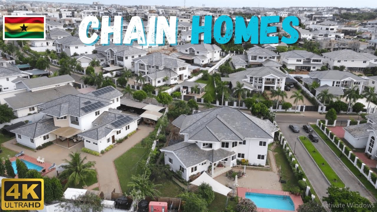 Это самый дорогой и роскошный район в Гане | Chain Homes