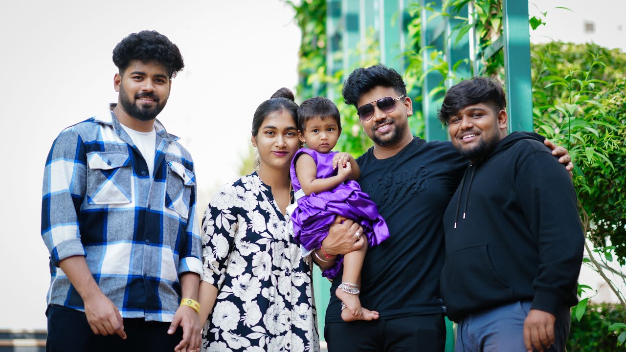 Kushaani 1st year birthday photoshoot