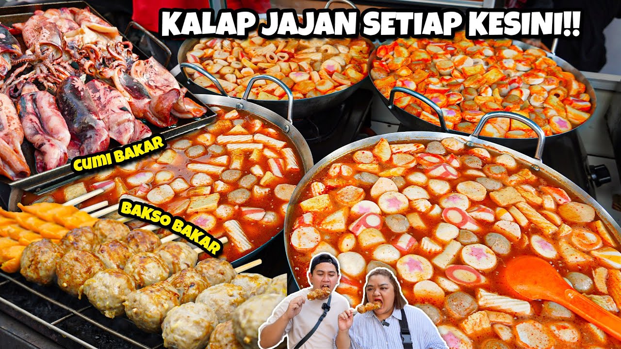 DALAM KENANGAN!! MENGGILA JAJAN KAKI LIMA DI BELAKANG MALL GRAND INDONESIA!