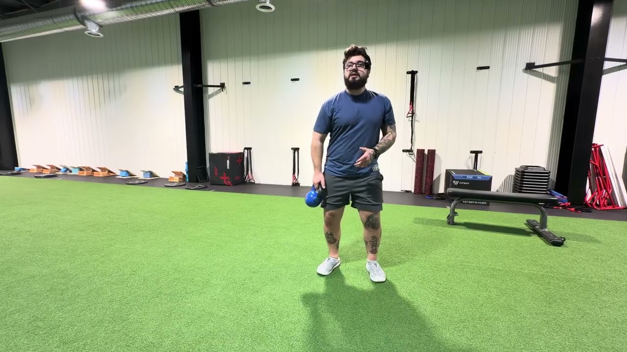 ZKML Split Squat tutorial (Bodyweight and kettlebell)