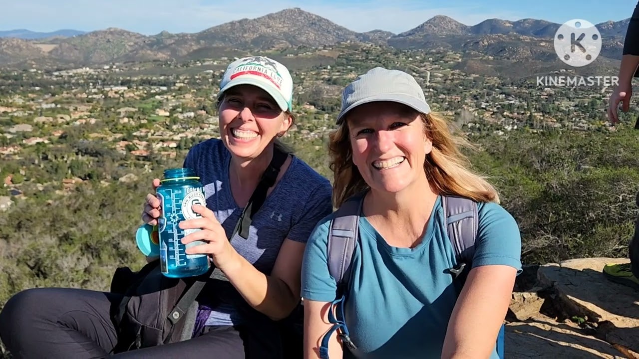 Tour of Poway Peaks: Iron Mountain, Mt Woodsen, Twin Peaks, Tooth Rock