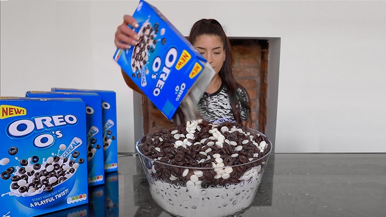 MONSTROUS OREO CEREAL BOWL CHALLENGE | #mattstonie Inspired | @shutkeverofficial