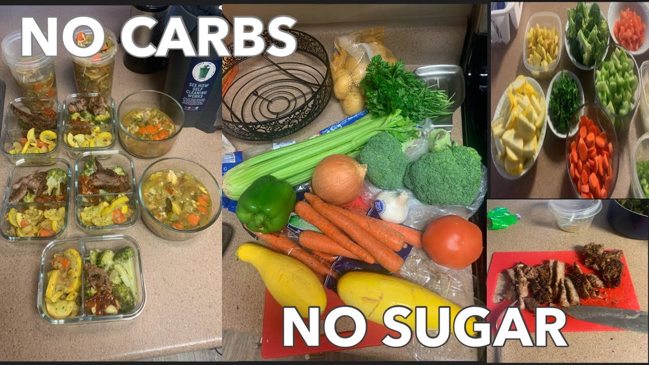 NO CARB | NO SUGAR |  MEAL PREP