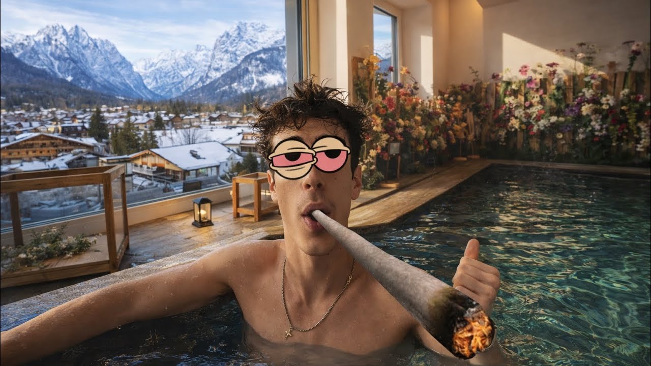 Stoned Spa At Town In Mountains 