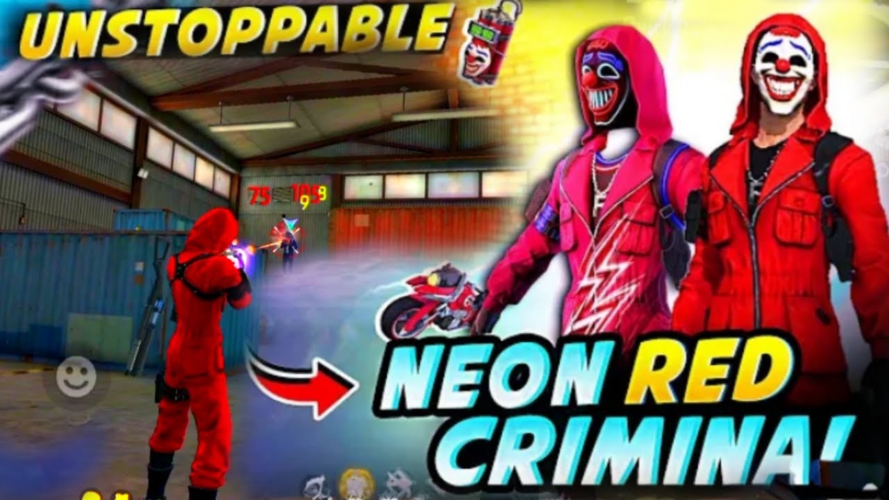 RED CRIMINAL IS Back!😱 RED CRIMINAL BUNDLE GAMEPLAY | GARENA FREE FIRE .