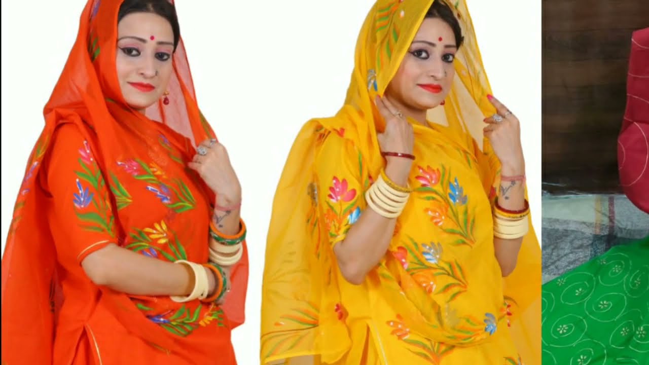 Rajputi poshak cotton dress new design online shopping🛍️