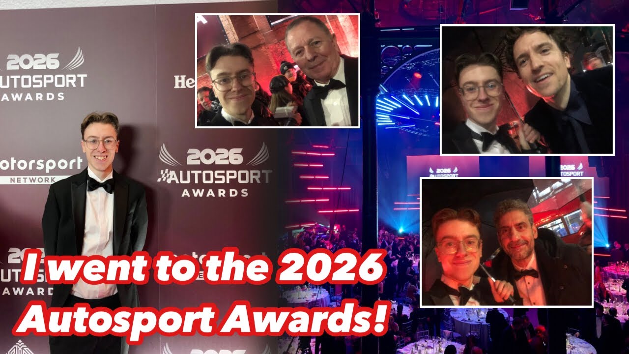 I WENT TO THE AUTOSPORT AWARDS 2026! F1 awards night from London!