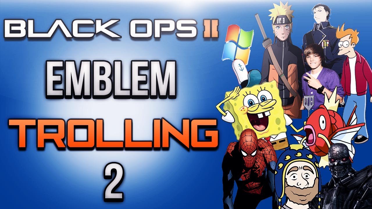 Black Ops 2 Emblem Trolling Ep.2 с Дайти Де Ногла