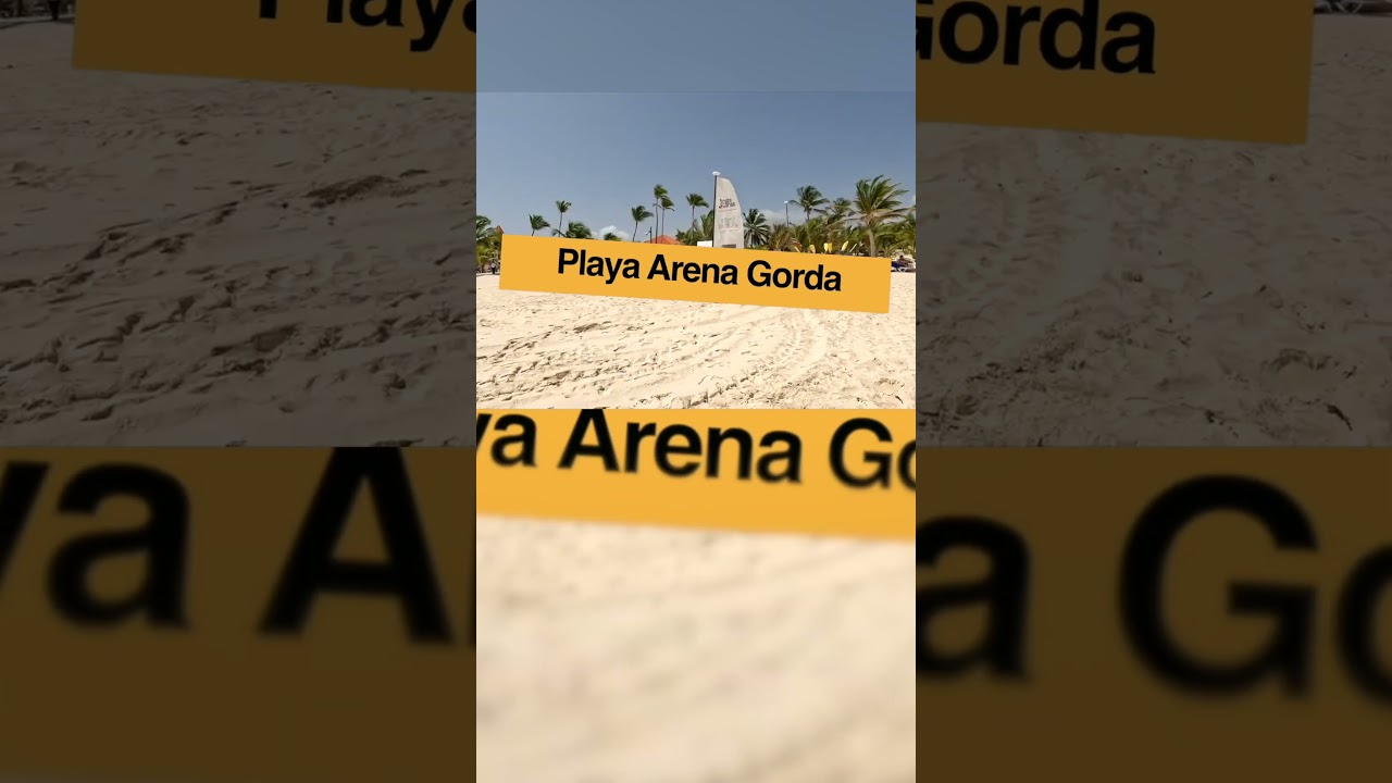 PARTE 1: **Top 5 de las playas en Punta Cana**
