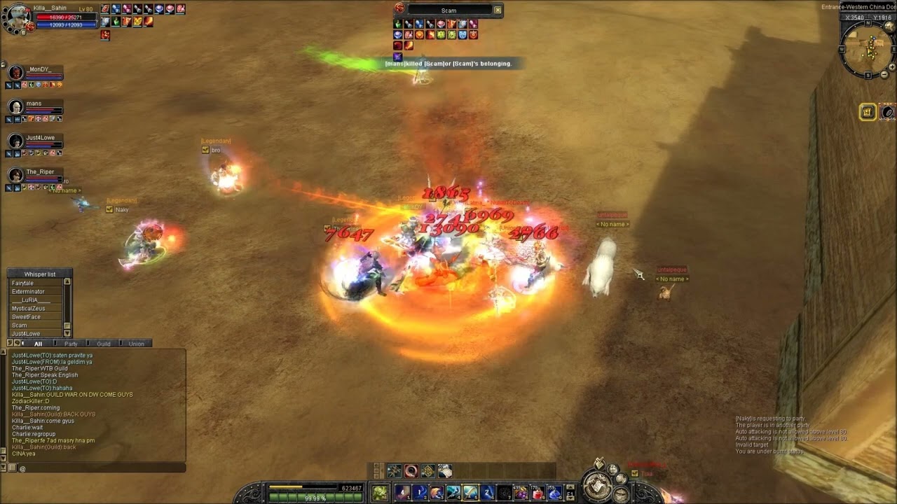Silkroad  80 Cap PVP WIPE