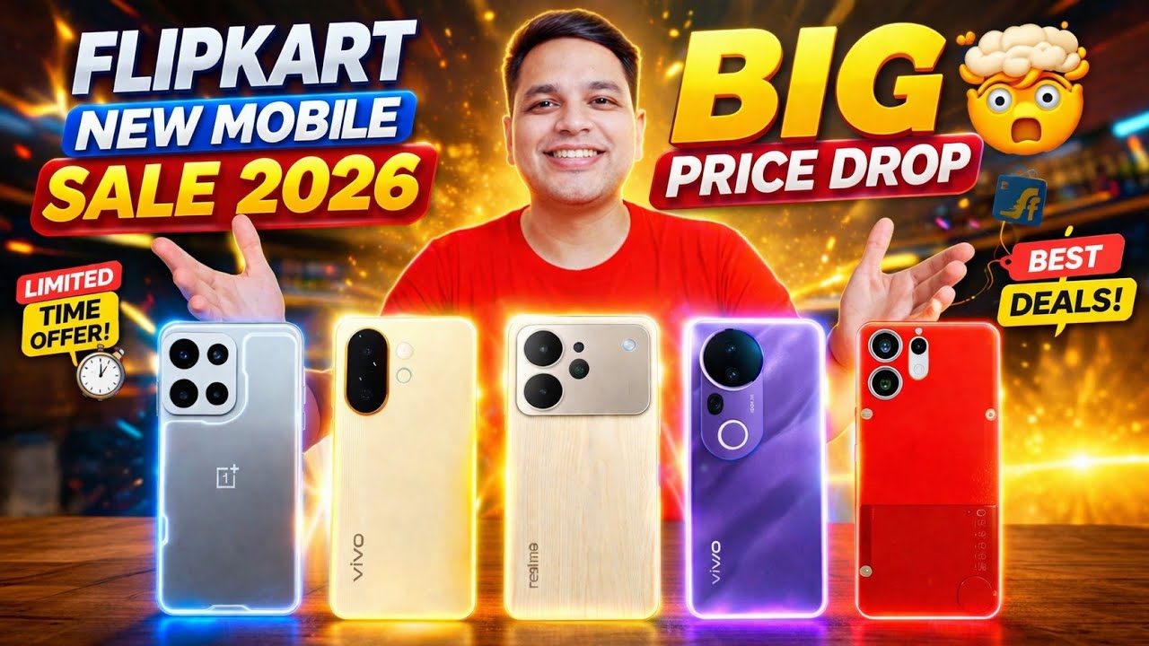 Flipkart New Mobile Sale April 2026 🔥 10+ Best Smartphone Deals | Flipkart Sale Best Mobile Offers 🔥