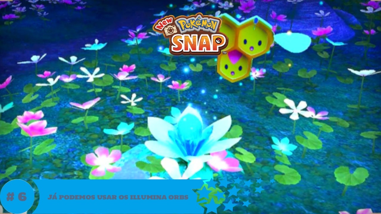 Vamos jogar - New Pokémon Snap Gameplay # 6 Já podemos usar os illumina orbs