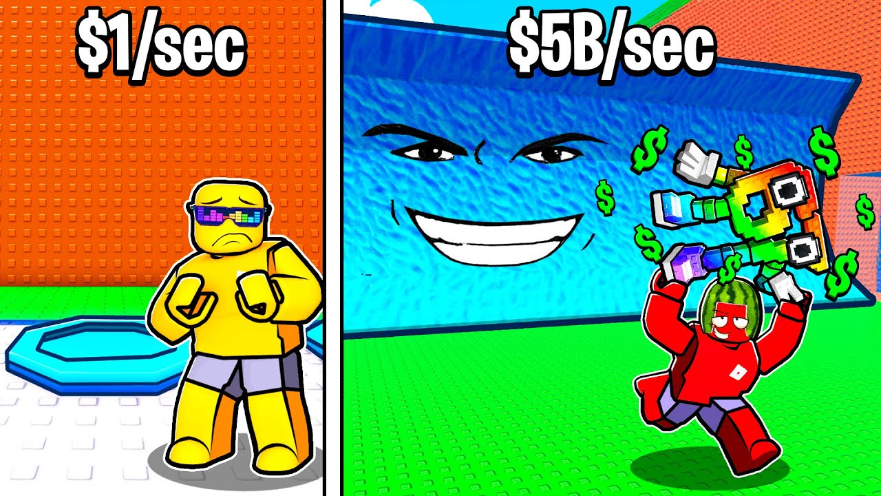 Escape Tsunami for Brainrots RICH TO POOR