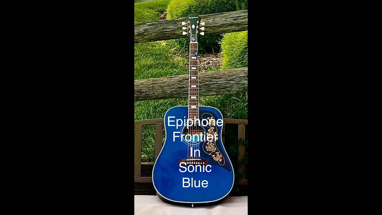 Epiphone Frontier Masterbuilt Review - Viper Blue