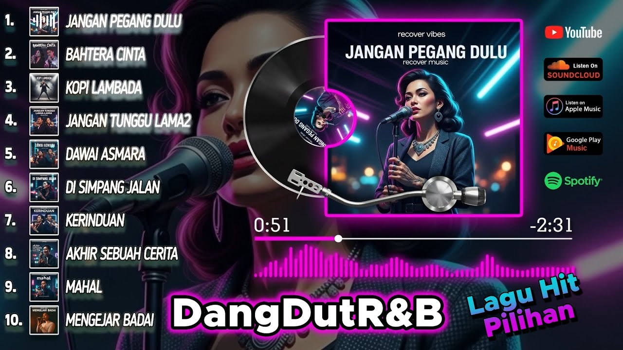 JANGAN PEGANG DULU! ✋ Playlist Dangdut R&B Paling Asik & Full Bass (Lagu Hits Pilihan)