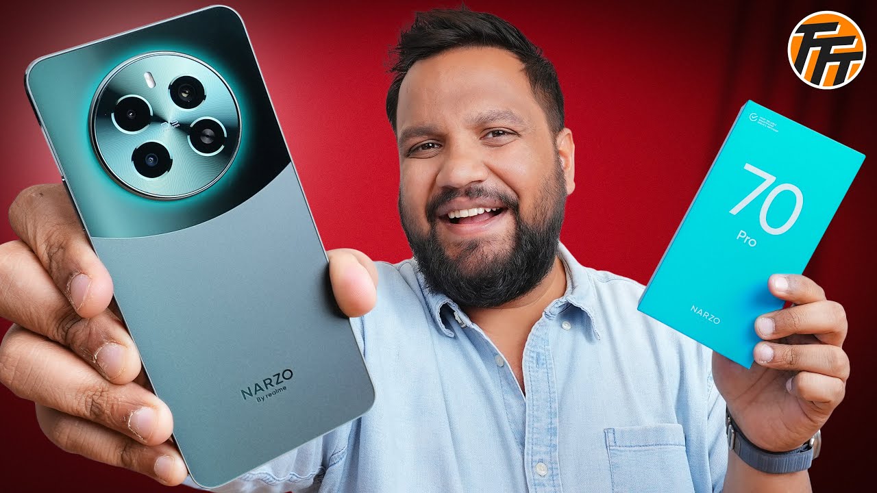 Realme Narzo 70 Pro Unboxing - இந்த Phone-ல் ஜீ பூம் பா உள்ளது!
