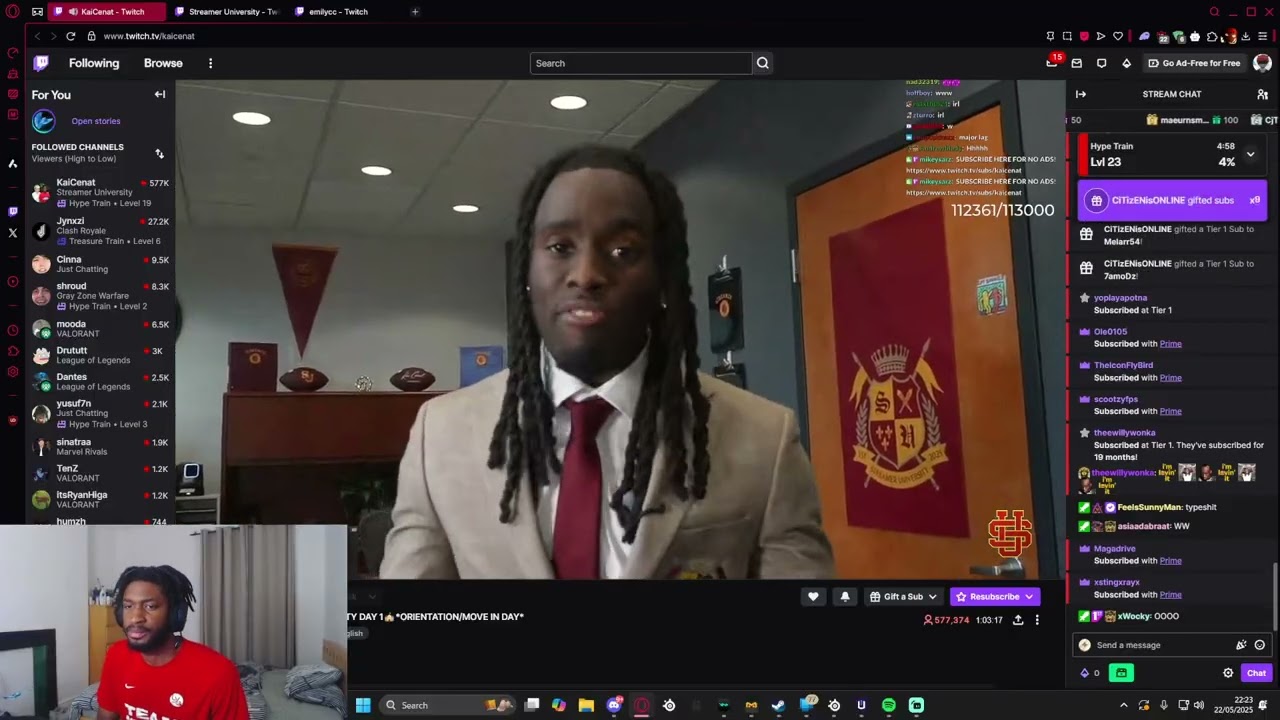 Day 135/358 ¦ 2025 Takeover ¦ Getting Food And Watching Streamer University ¦ I AM MAKING IT! ¦