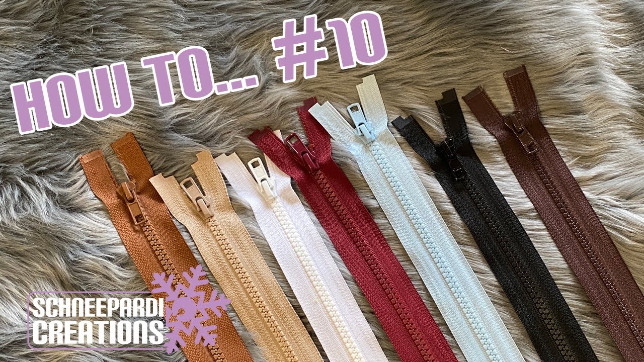 HowTo... #10 Sew in a zipper - Part 01 - END