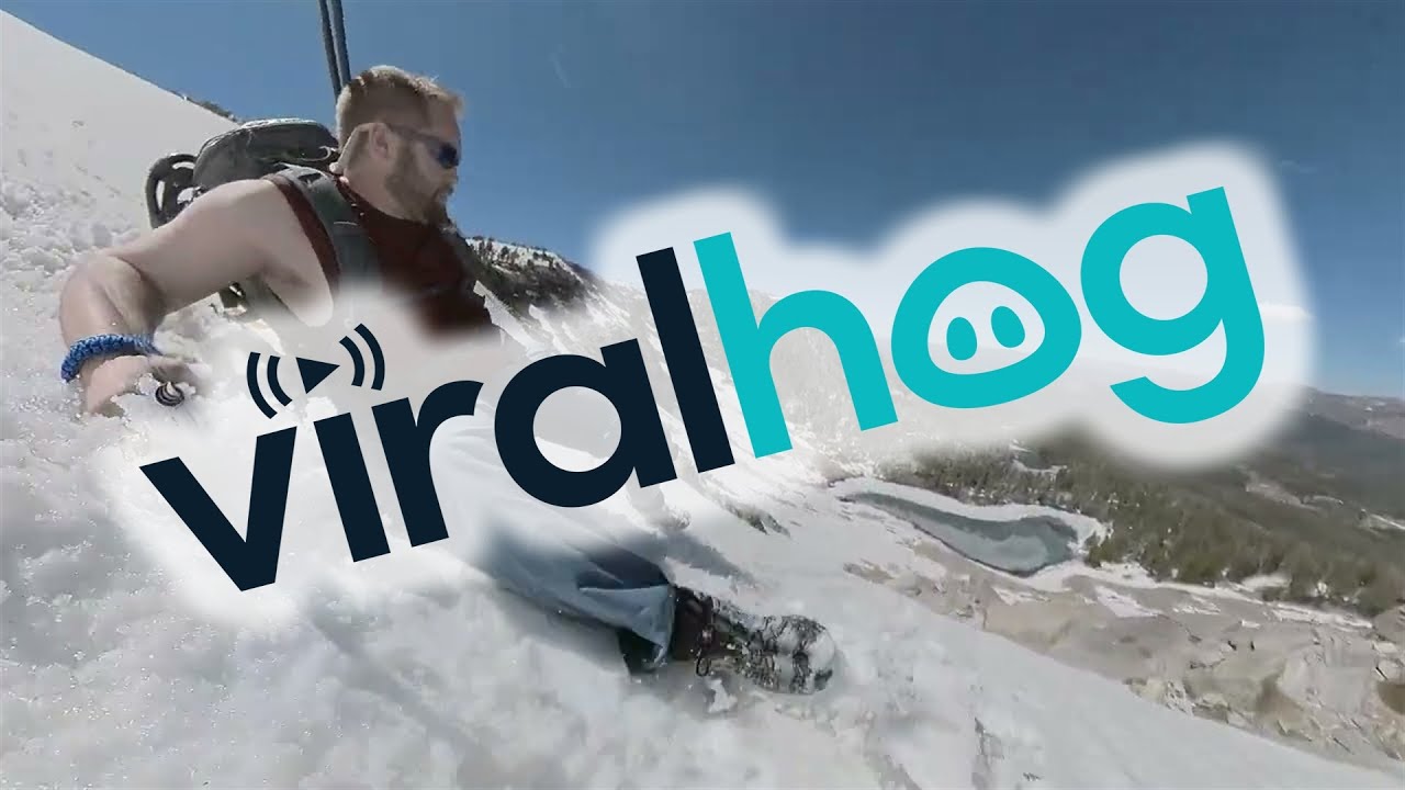 Glissading Gone Wrong || ViralHog