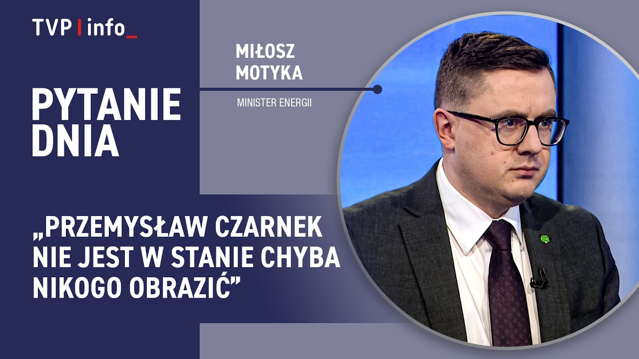 Miłosz Motyka: Przemysław Czarnek nie jest w stanie chyba nikogo obrazić | PYTANIE DNIA