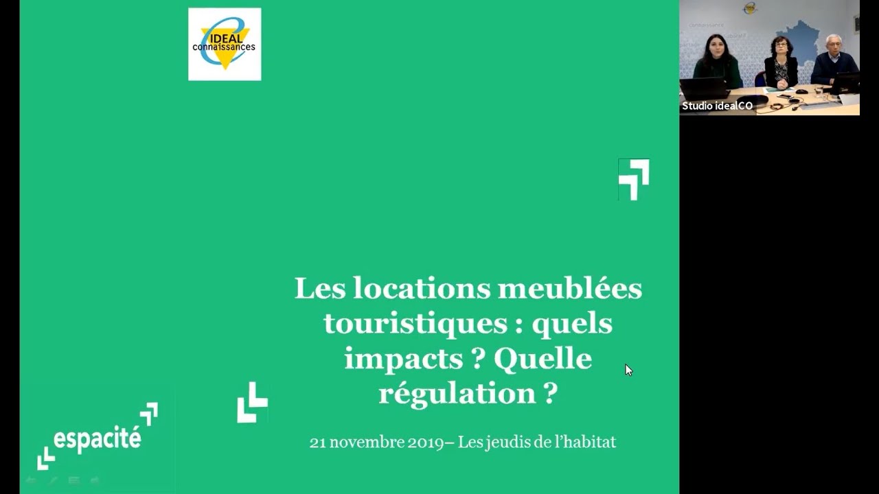 Web conférence - La location meublée touristique