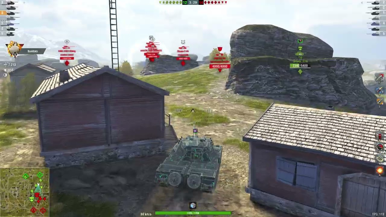 WOT BİLİTZ-BÜYÜK BOSS MODU - Yüksek Hasar Boos'tan Fazla Hasar Yaptım