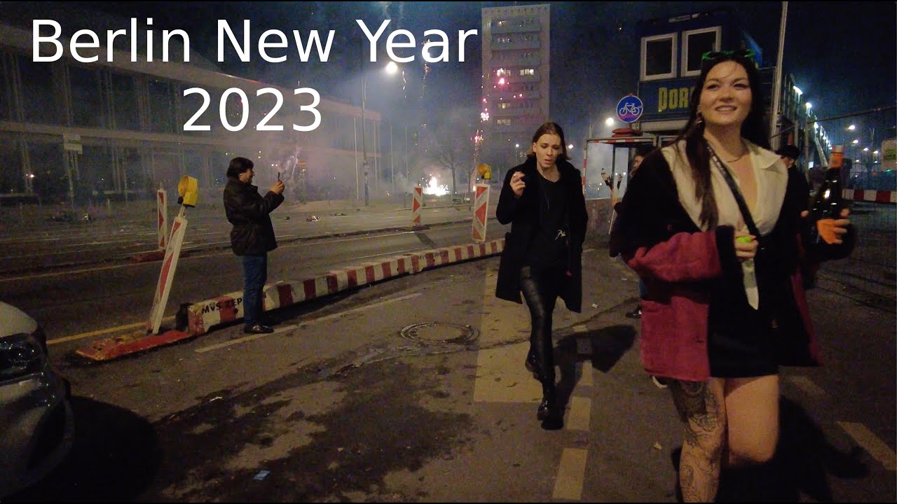 Berlin New Year 2023 - 4K 60FPS
