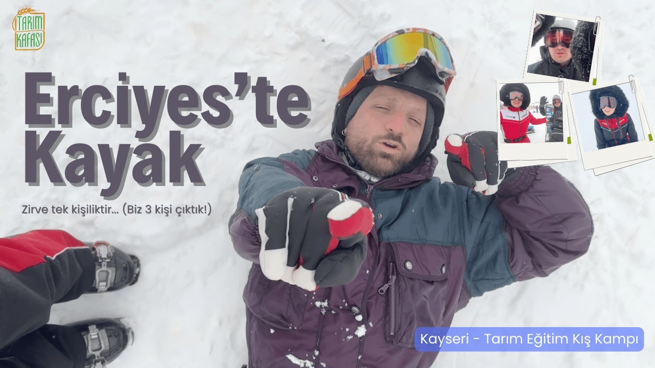 Erciyes'te Kayak! - Vlog